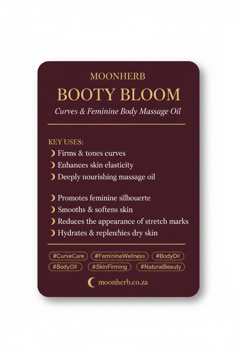 BOOTY BLOOM OIL